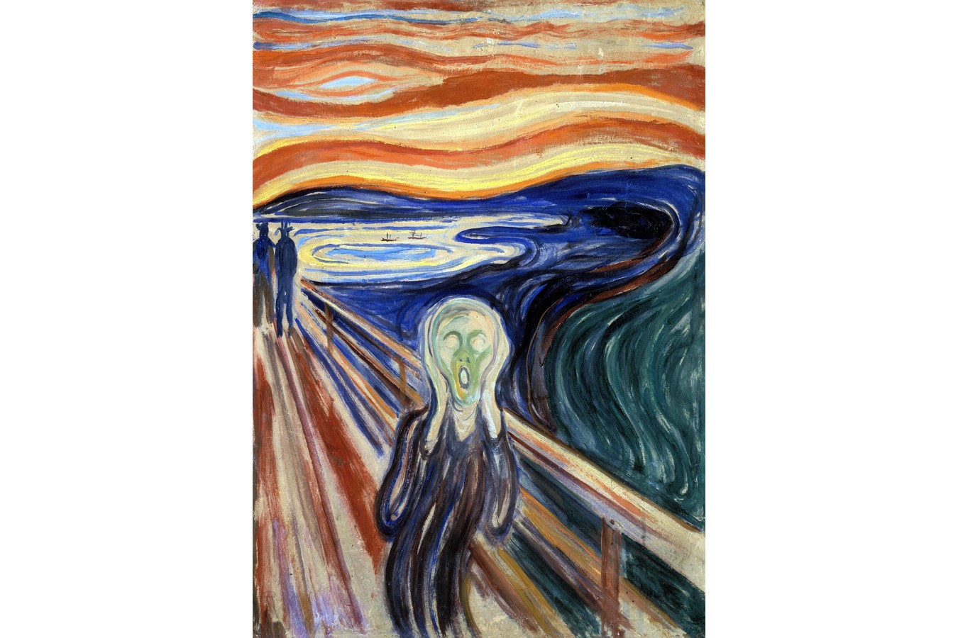 Puzzle TinyPuzzle - Edvard Munch: The Scream, 99 piese (1019) imagine
