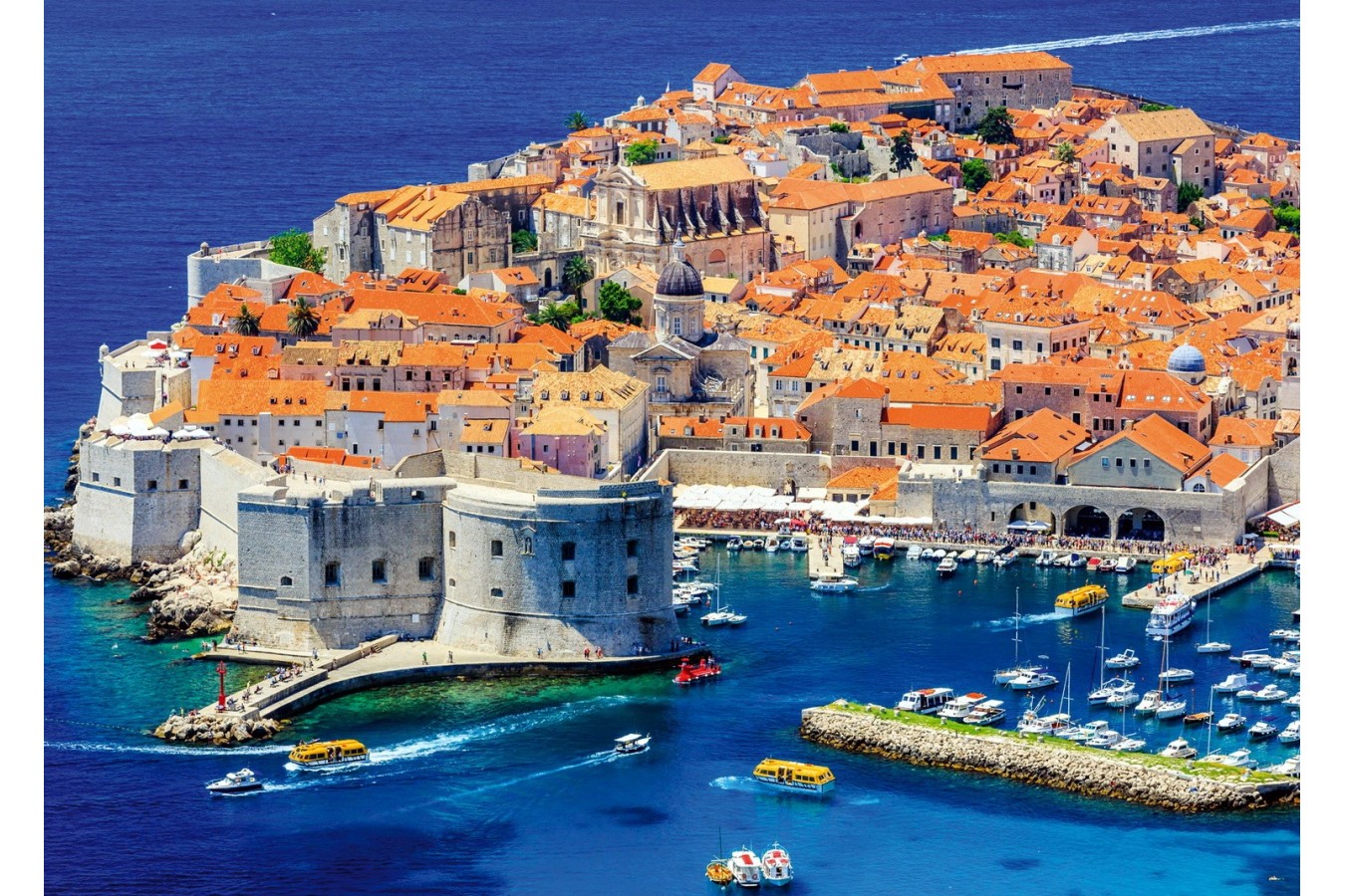 Puzzle TinyPuzzle - Dubrovnik, Croatia, 99 piese (1024) imagine