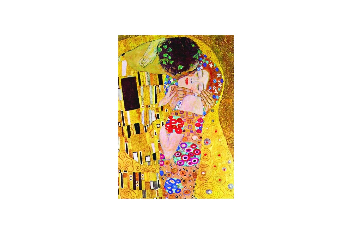 Puzzle Gold Puzzle - Gustav Klimt: The Kiss, 1.000 piese (60614)