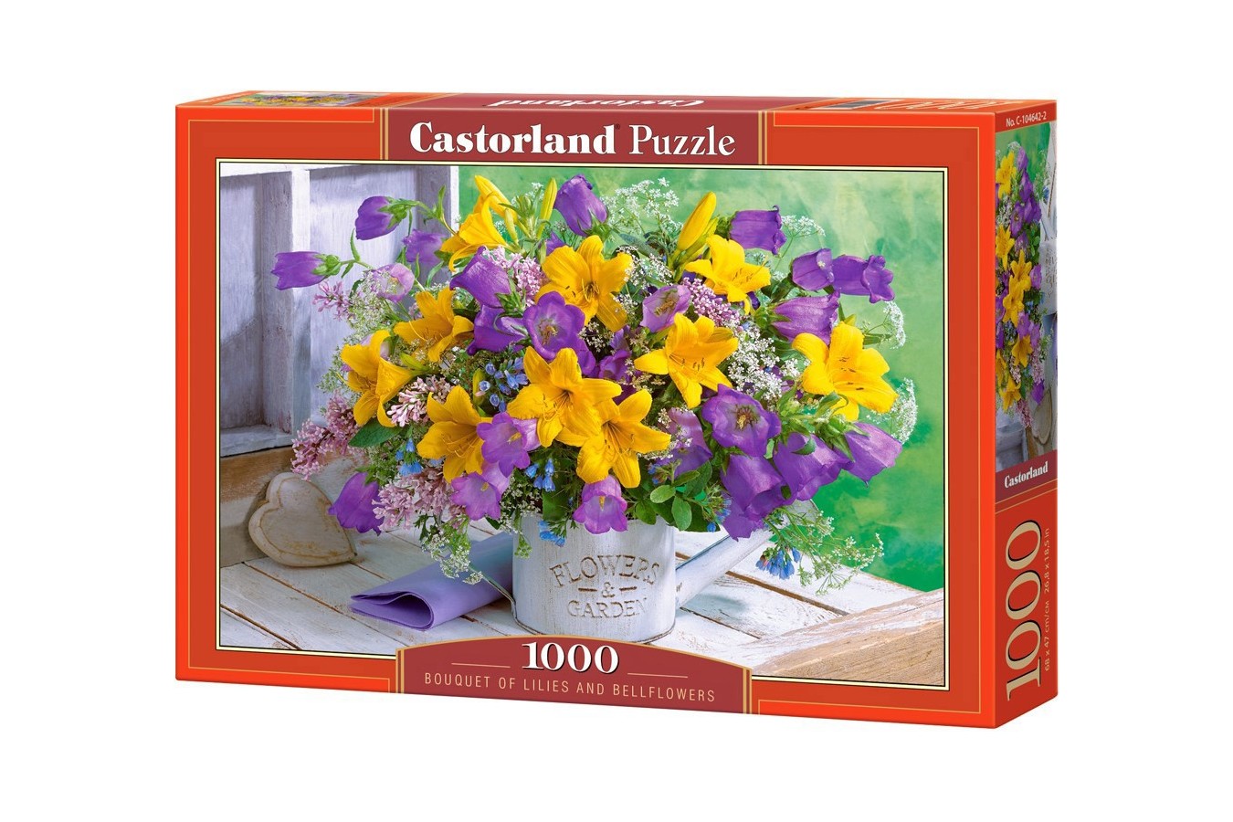 Puzzle Castorland - Flowers & Garden, 1.000 piese (104642) - 1