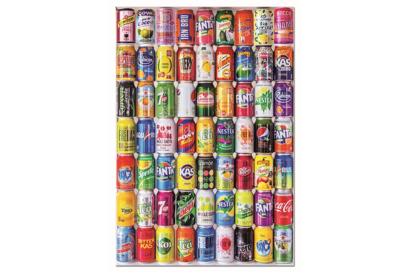 Puzzle Educa - Soft Cans, 500 piese (18447)