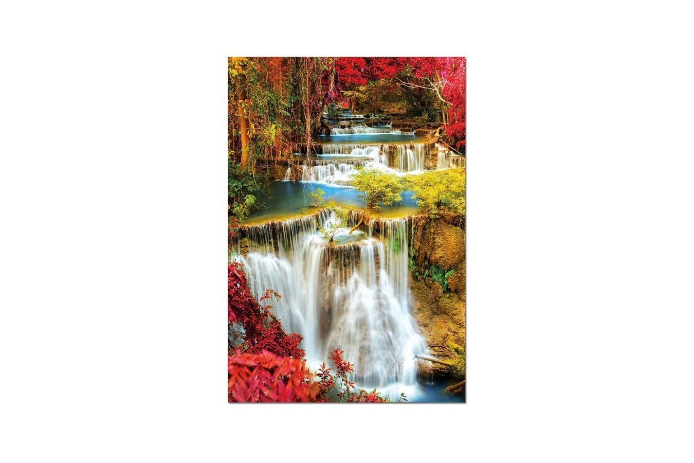 Puzzle Educa - Waterfall in deep Forest, 1.000 piese (18461)