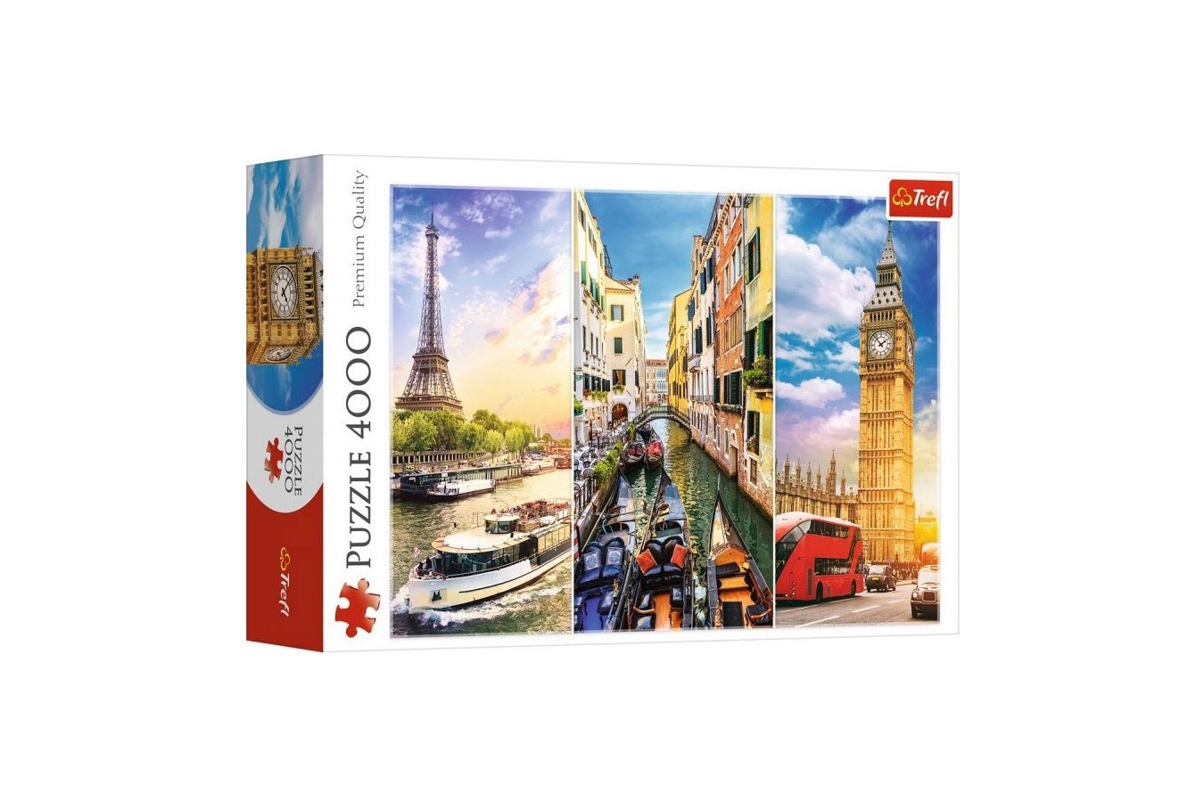 Puzzle Trefl - A Journey through Europe, 4.000 piese (45009) - 1