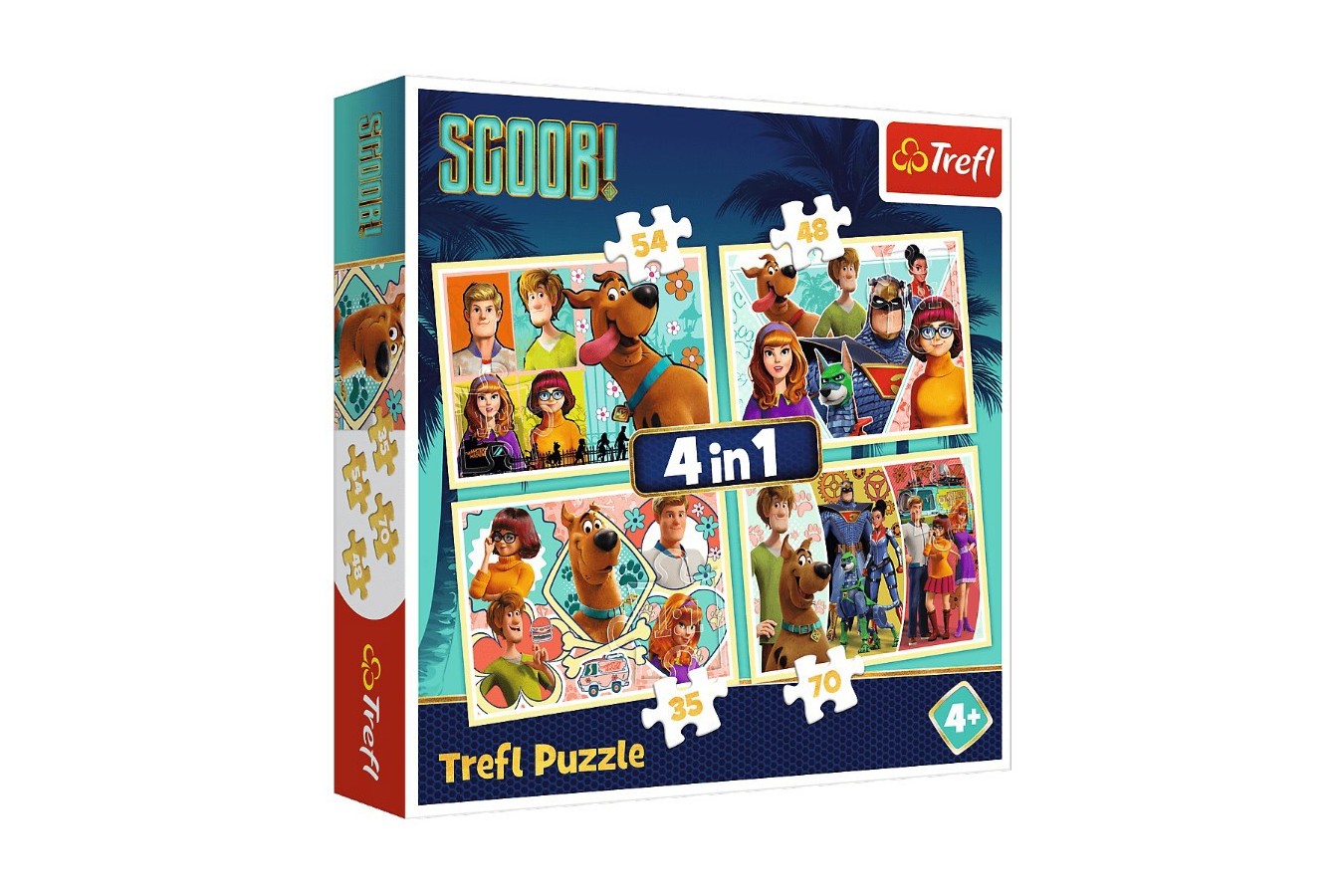 Puzzle Trefl - Scooby Doo, 35/48/54/70 piese (34340)