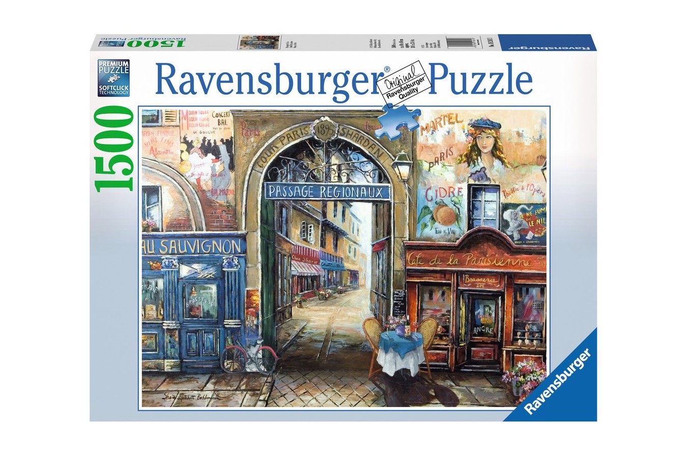 Puzzle Ravensburger - Pasaj Din Paris, 1.500 piese (16241) - 1