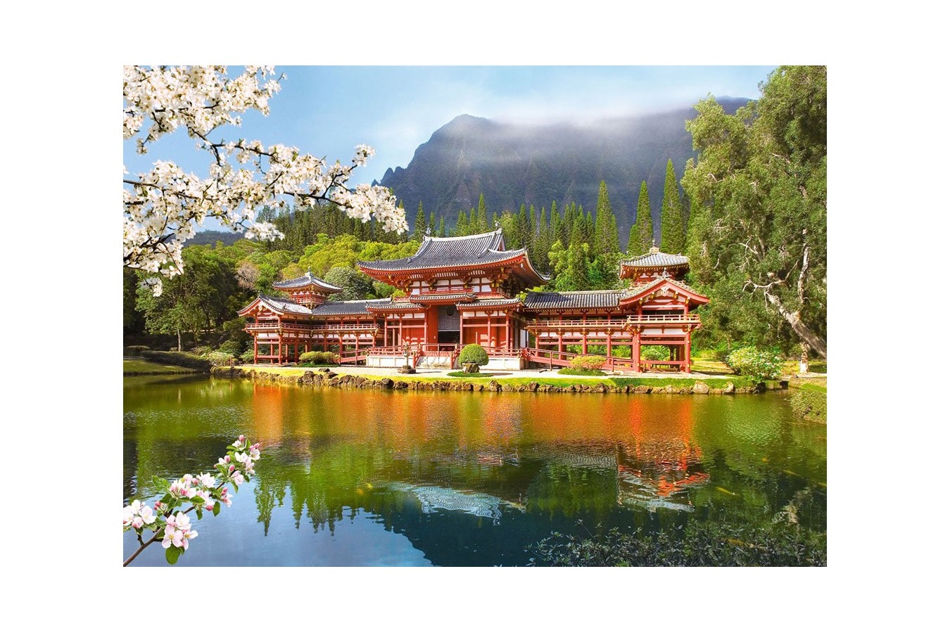 Puzzle Castorland - Replica of the Old Byodoin Temple, 1000 piese imagine