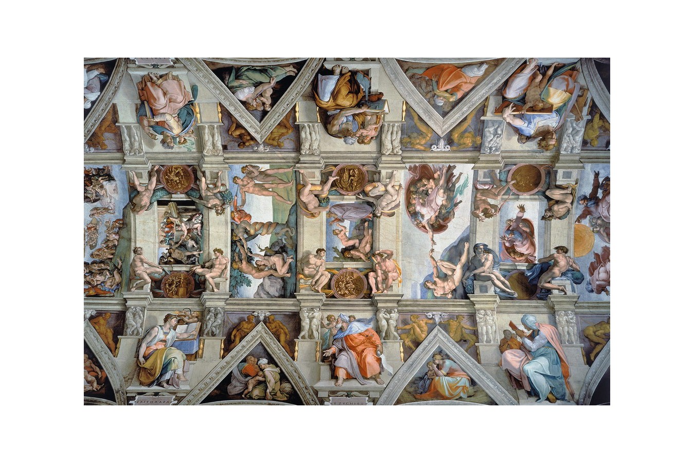 Puzzle Ravensburger - Michelangelo: Capela Sixtina, 5.000 piese (17429)