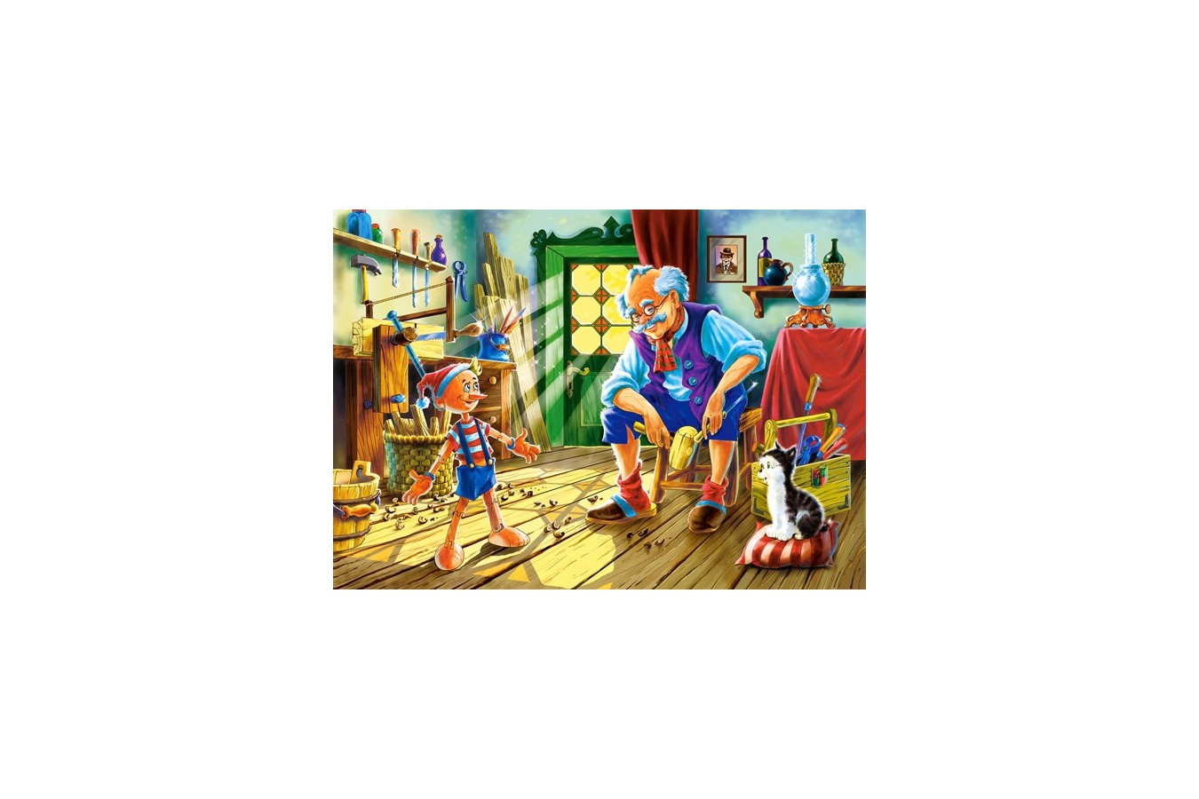 Puzzle Castorland - Pinocchio, 120 Piese imagine