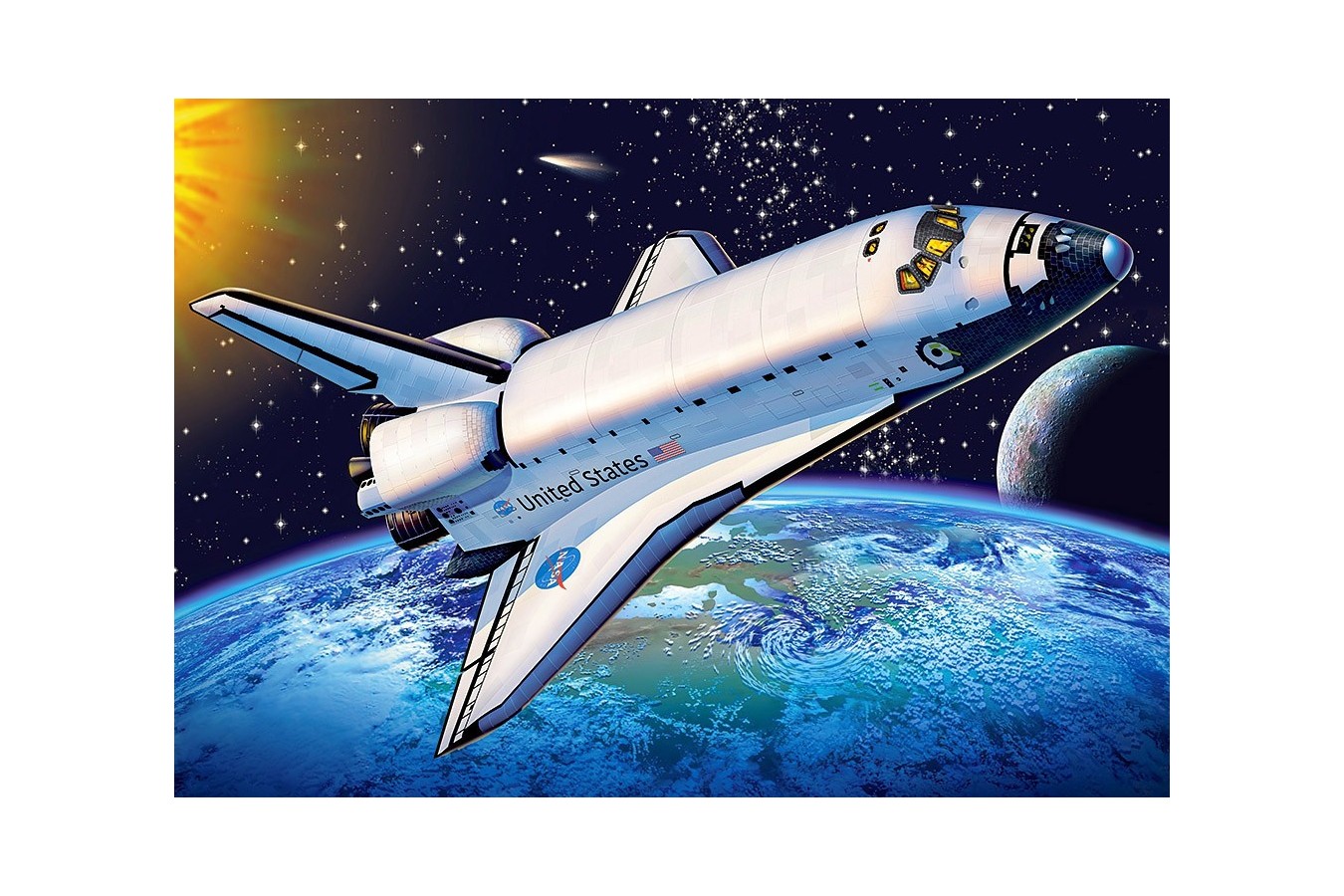 Puzzle Castorland - Space Shuttle, 500 Piese