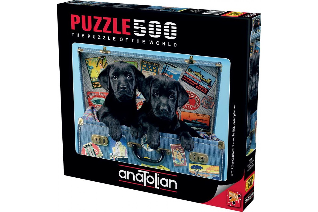Puzzle Anatolian - Travel Labs, 500 piese (3601) - 1
