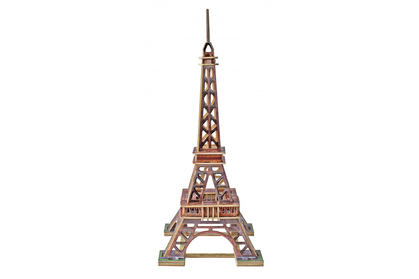 Puzzle 3D din lemn Educa - Eiffel Tower, 63 piese (16998)
