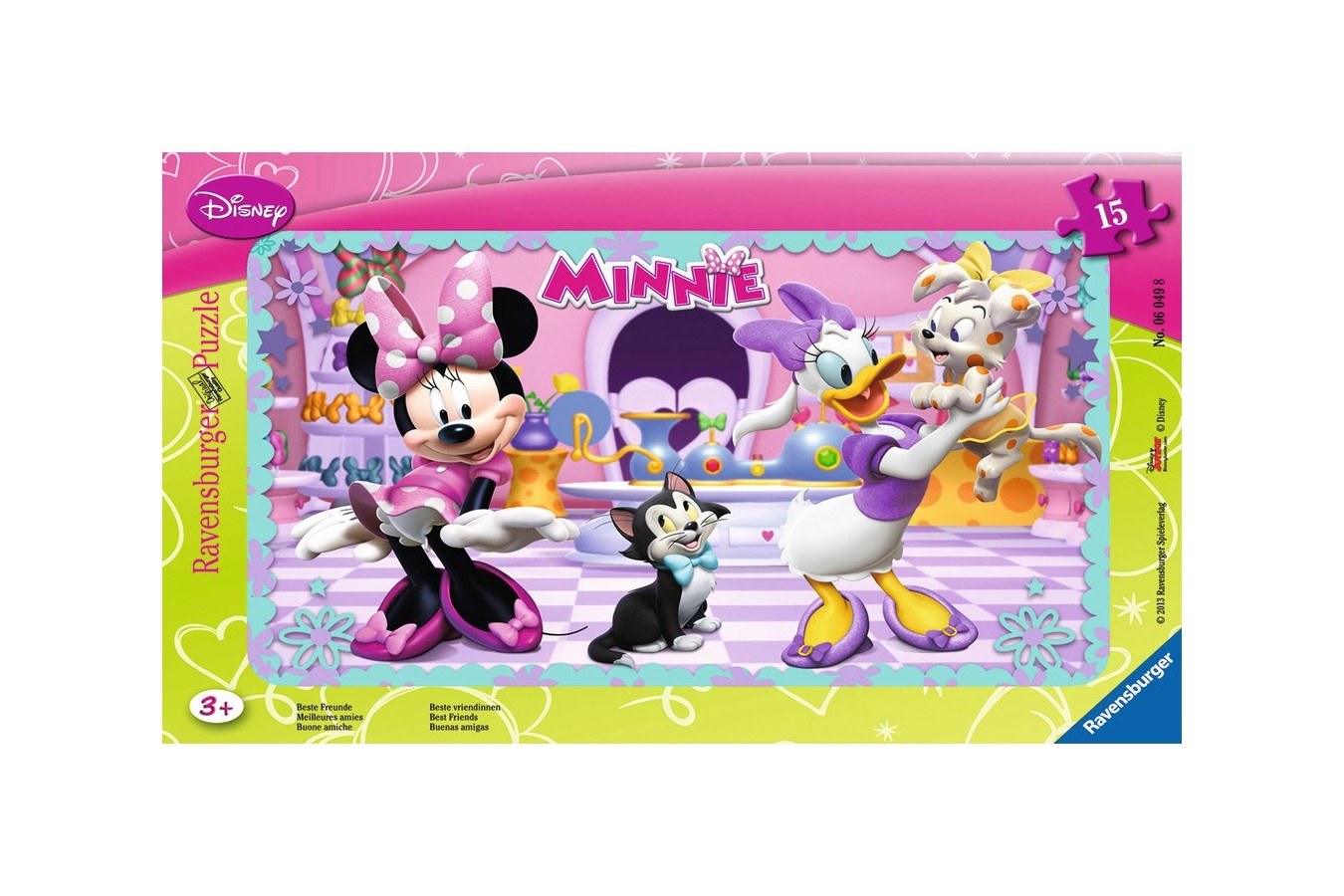 Puzzle Ravensburger - Minnie Mouse , 15 piese (06049) imagine