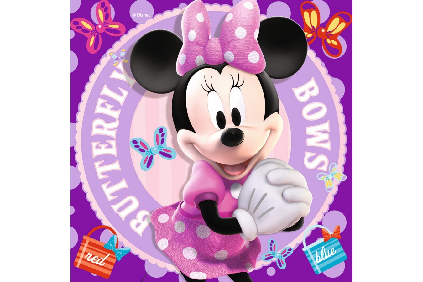 Puzzle Ravensburger - Minnie Mouse, 25/36/49 piese (07244) imagine