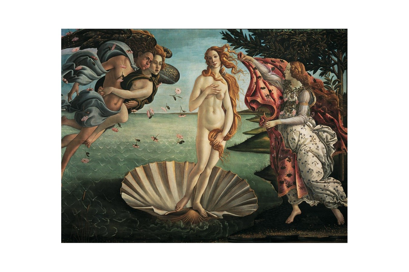 Puzzle Ravensburger - Botticelli, The Birth Of Venus, 1.000 piese (15769)