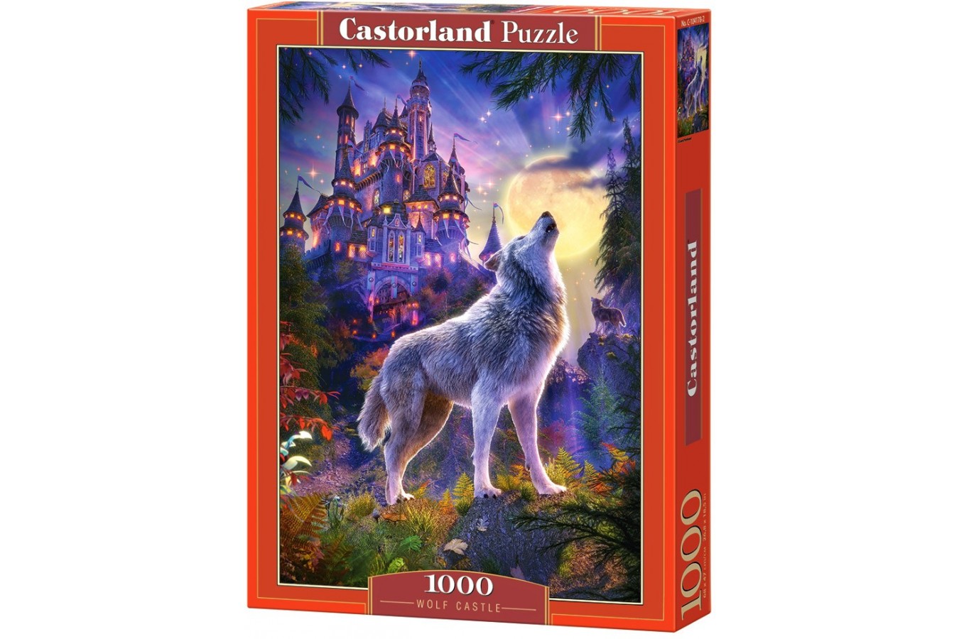 Puzzle Castorland - Wolf Castle, 1.000 piese (104178) - 1