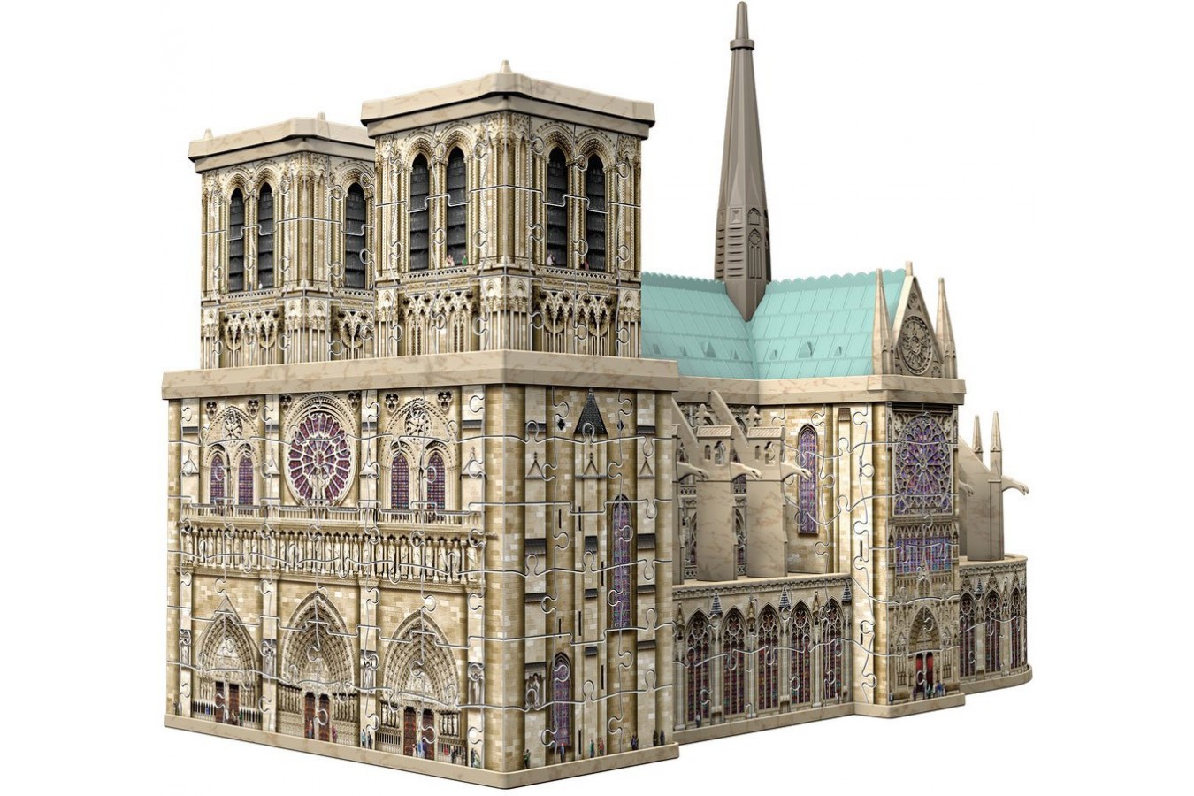 Puzzle 3D Ravensburger - Notre Dame, 324 piese (12523)