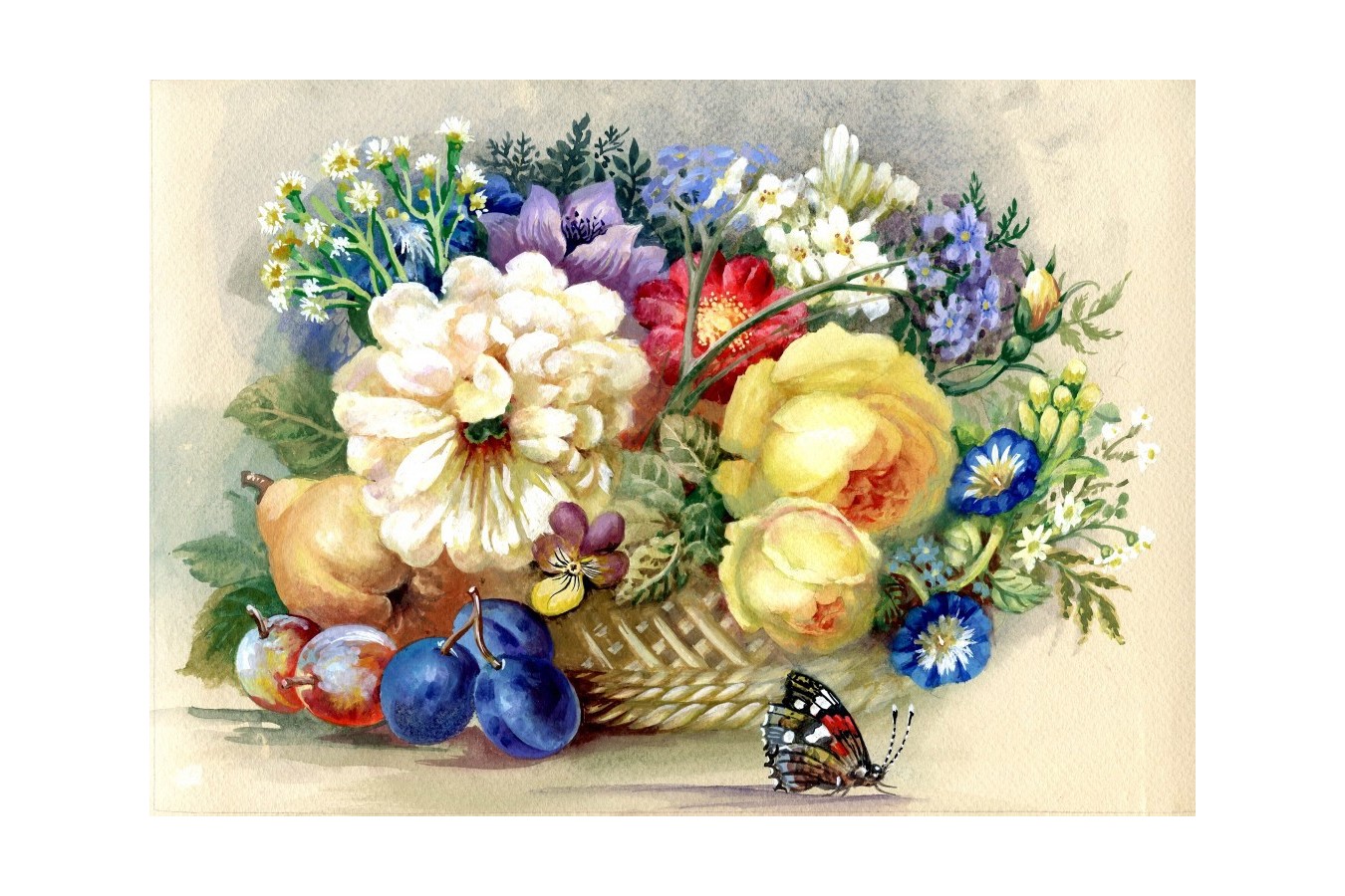 Puzzle Bluebird - Autumn Bouquet, 1500 piese (70026)