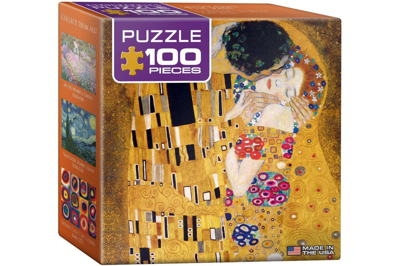 Puzzle Eurographics - Gustav Klimt: Klimt Gustav, 100 piese mini (8104-4365)