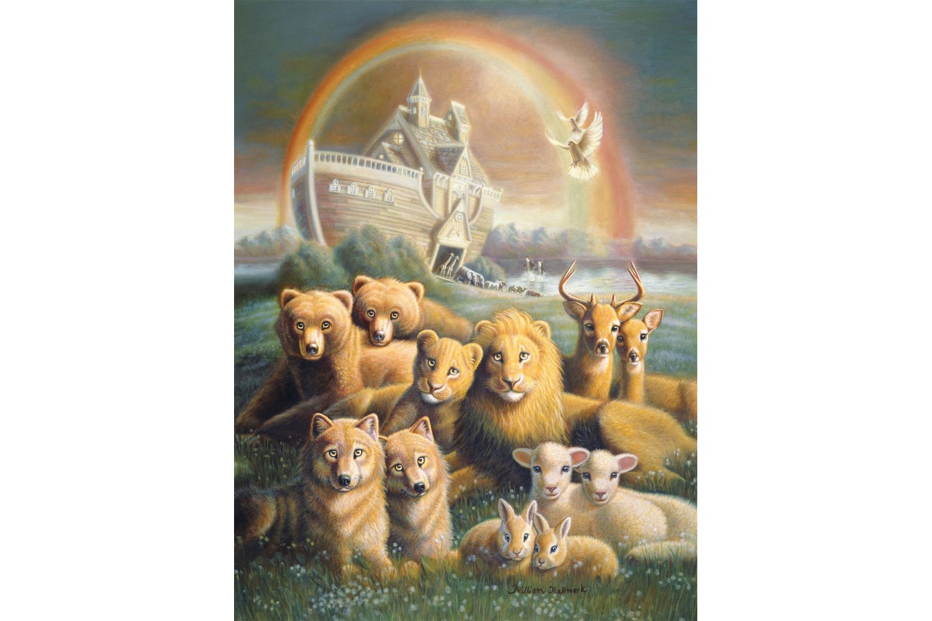 Puzzle Sunsout - William Clayton Hallmark: The Promise, 1.000 piese (66024)