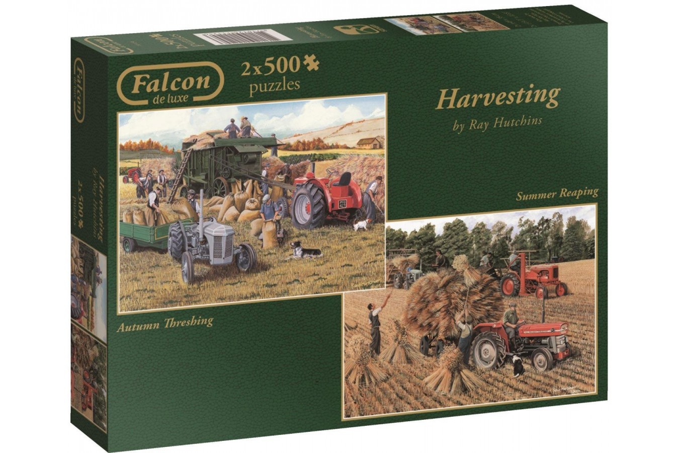 Puzzle Jumbo - Harvesting, 2x500 piese (11124)