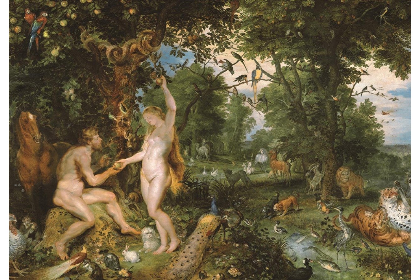 Puzzle Jumbo - Peter Paul Rubens: Rubens Peter Paul - The Eden Garden, 3.000 piese (18591)