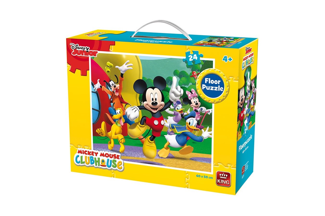 Puzzle de podea King - Mickey, 24 piese XXL (05275)