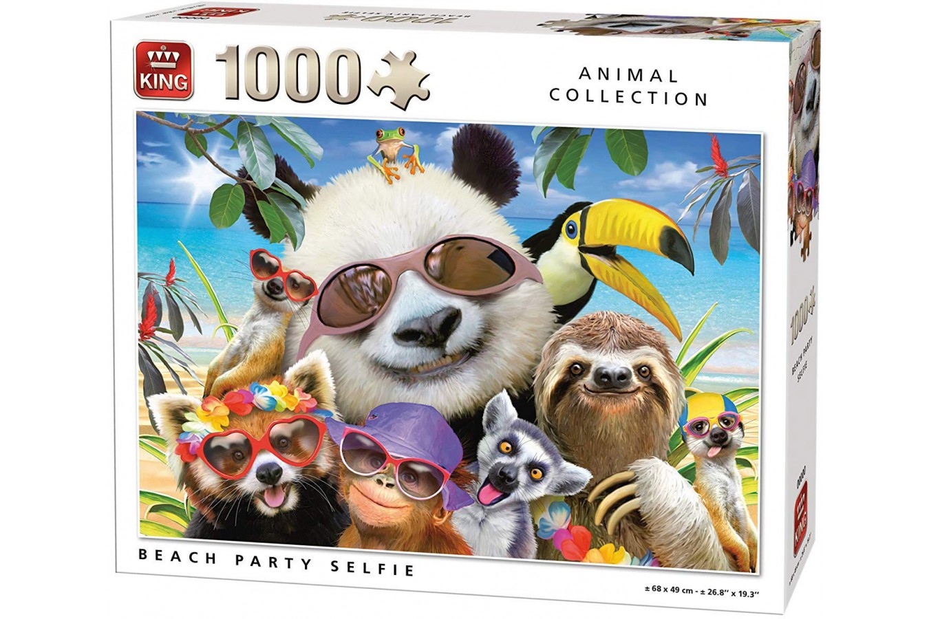 Puzzle King - Beach Party Selfie, 1.000 piese (05701)