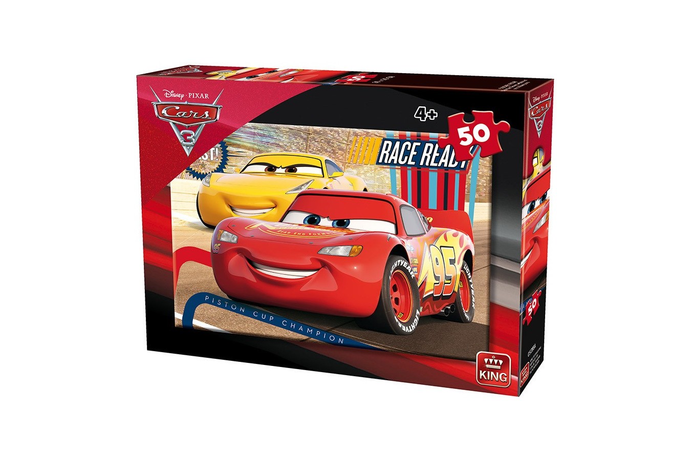 Puzzle King - Cars 3, 50 piese (king-Puzzle-05288-A)