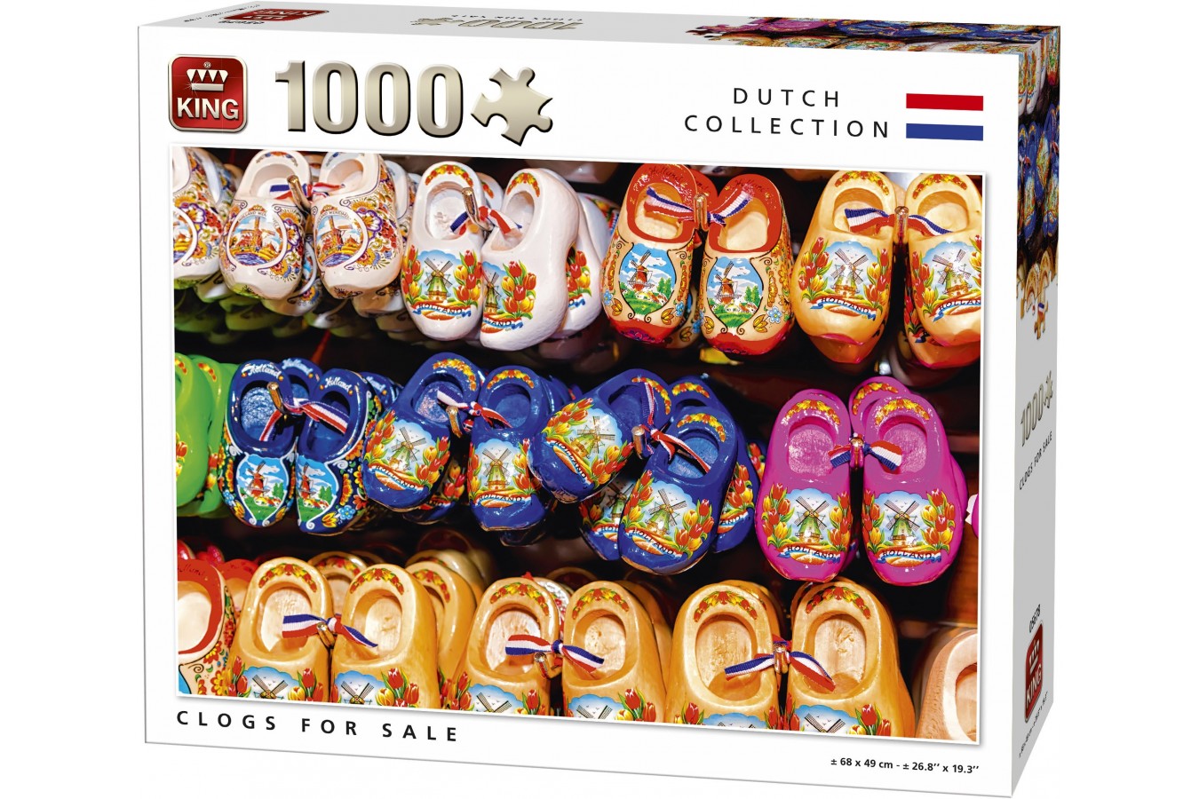 Puzzle King - Clogs for sale, 1.000 piese (05678) imagine
