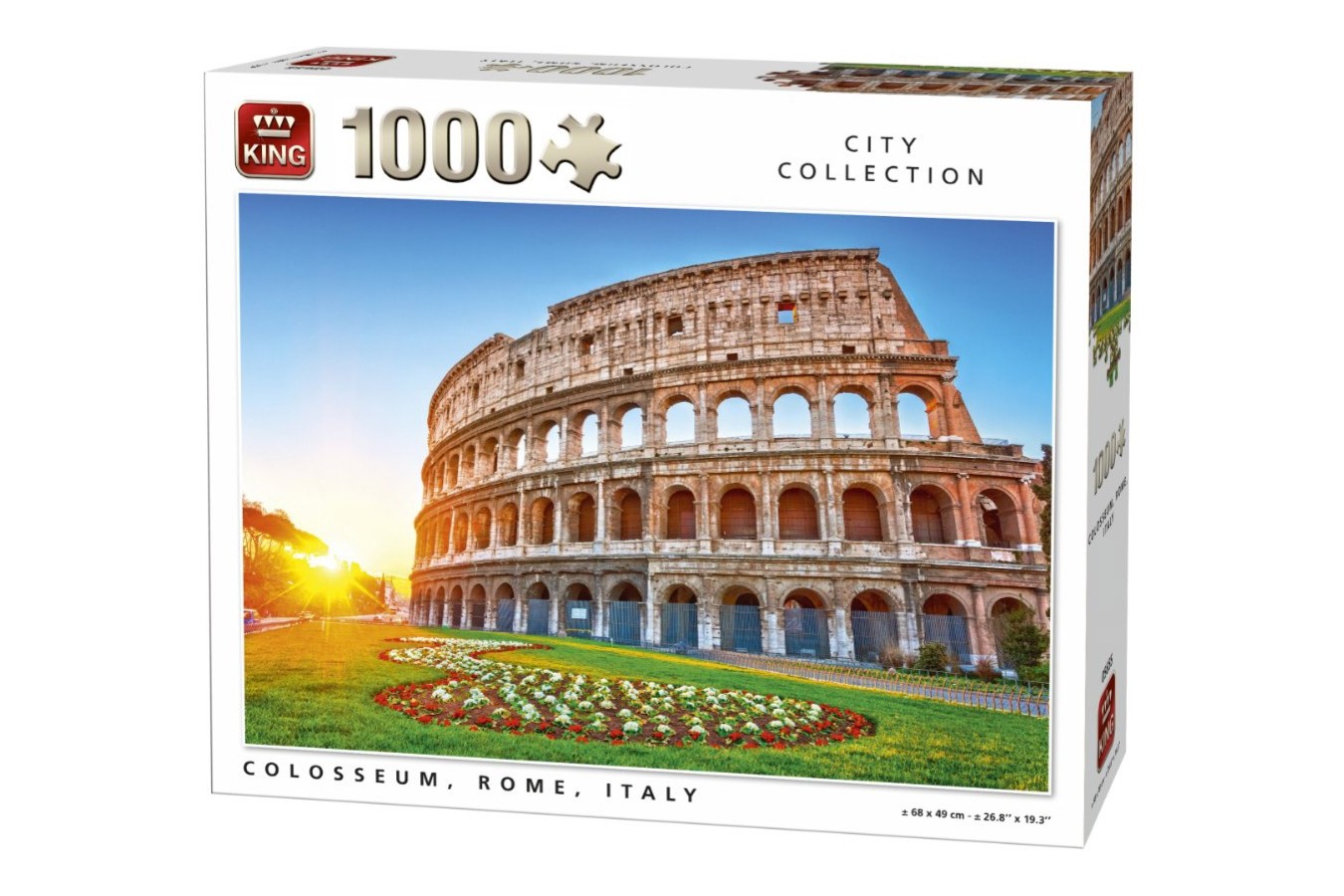 Puzzle King - Collosseum at Sunrise in Rome, Italy, 1.000 piese (05655)