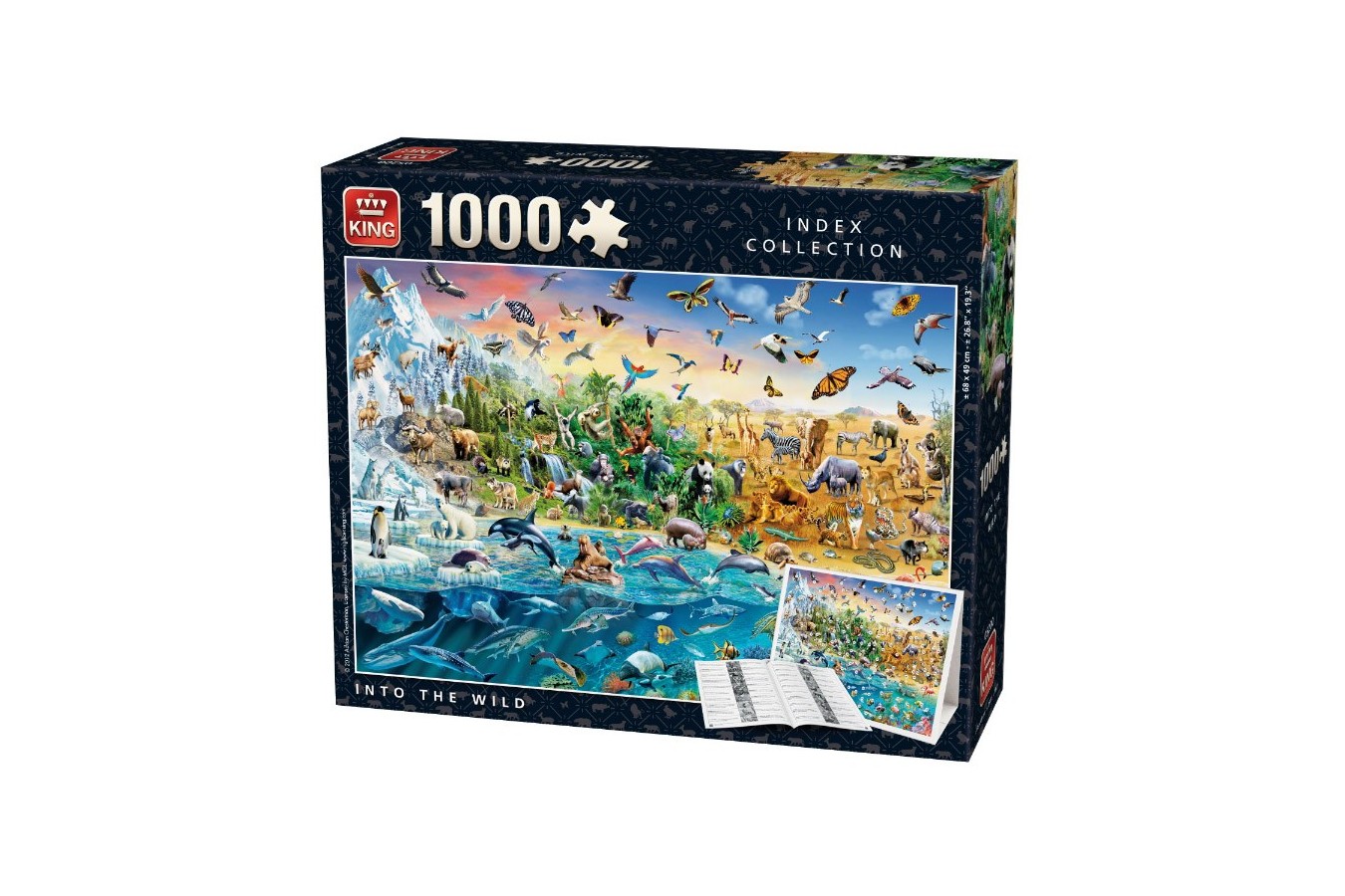 Puzzle King - Index Collection - Into the Wild, 1.000 piese (05200)