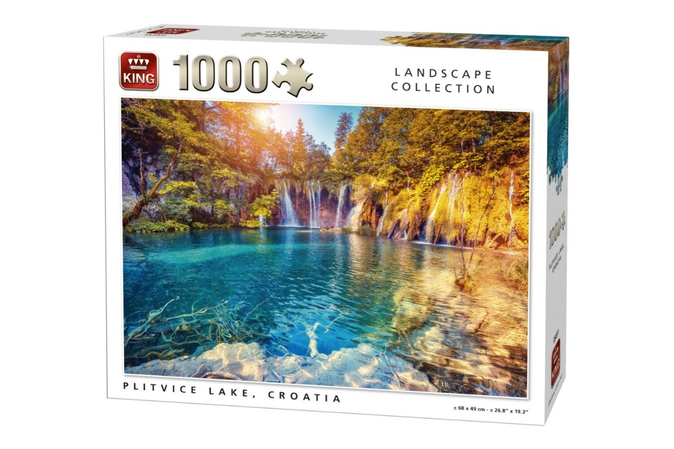 Puzzle King - Plitvice, Croatia, 1.000 piese (05651)