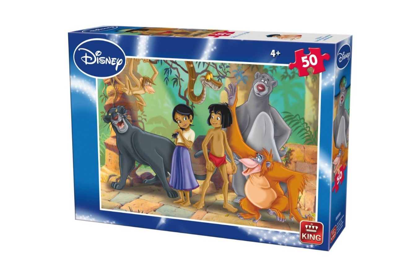 Puzzle King - The Jungle Book, 50 piese (05316-A) imagine