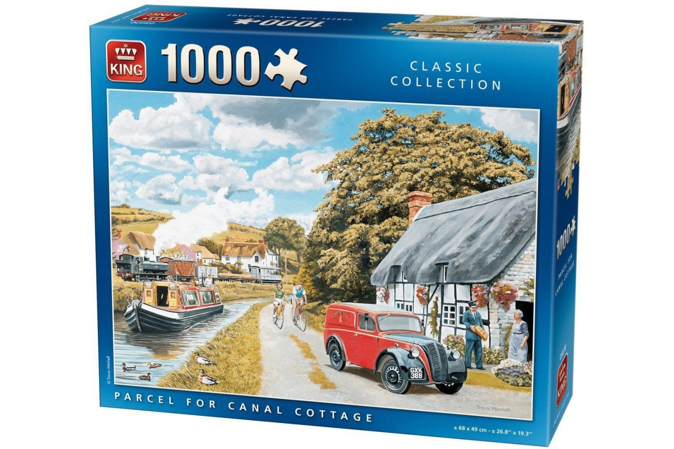 Puzzle King - Trevor Mitchell: Parcel for Canal Cottage, 1.000 piese (05070) imagine