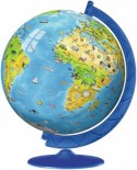 Puzzle 3D Ravensburger - World Map in French, 180 piese (12339)
