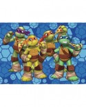 Puzzle de podea Ravensburger - Ninja Turtles, 24 piese XXL (05470)