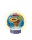 Puzzle glob Ravensburger - The Children World Globe, 72 piese, cu LED (12184)