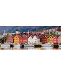 Puzzle panoramic Ravensburger - Bergen, Norway, 1000 piese (15090)