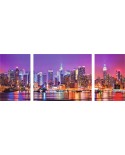 Puzzle panoramic Ravensburger - Triptych New York, 1000 piese (19792)