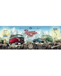 Puzzle panoramic Ravensburger - With the VW Bulli over the Brenner, 1000 piese (15102)