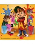Puzzle Ravensburger - Alvinnn and The Chipmunks, 3x49 piese (08044)