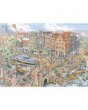 Puzzle Ravensburger - Amsterdam, 1000 piese (19192)