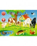 Puzzle Ravensburger - Animals Of The World, 3x35 piese (07501)