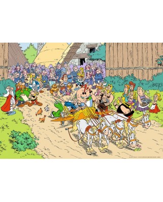 Puzzle Ravensburger - Asterix in Italy, 1000 piese (19873)