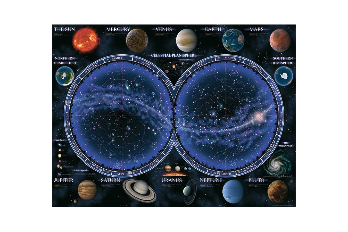 Puzzle Ravensburger - Astronomy, 1500 piese (16373)