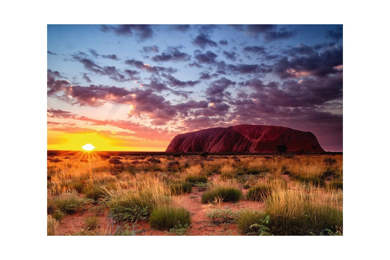 Puzzle Ravensburger - Ayers Rock in Australia, 1000 piese (15155)