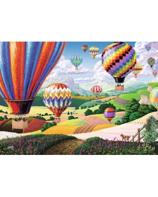 Puzzle Ravensburger - Brilliant Balloons, 500 piese XXL (14871)