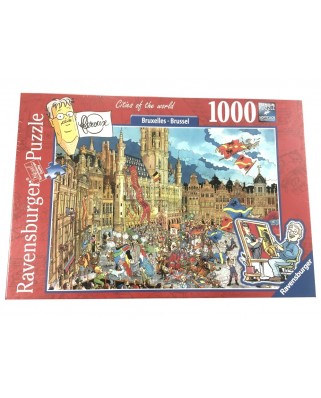 Puzzle Ravensburger - Bruxelles - Brussels, 1000 piese (15415)