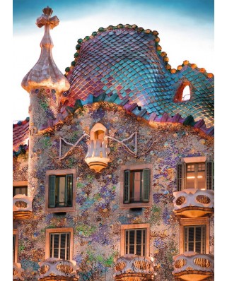 Puzzle Ravensburger - Casa Batlló, Barcelona, 1000 piese (19631)
