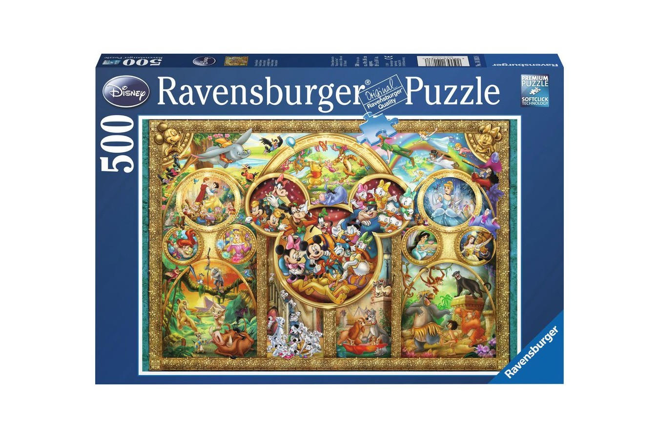 Puzzle Ravensburger - Disney Family, 500 piese (14183)